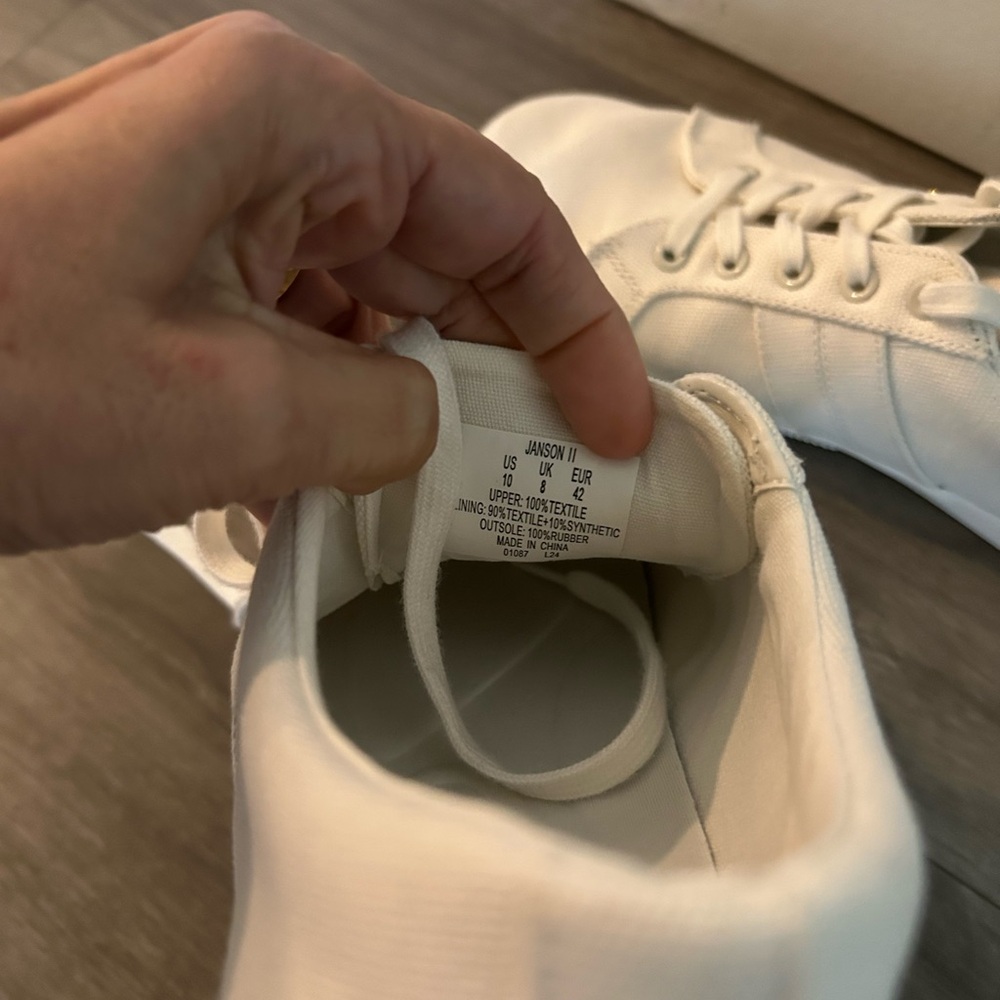 Lauren Ralph Lauren Janson II canvas sneakers Women size 10 - Picture 3 of 8